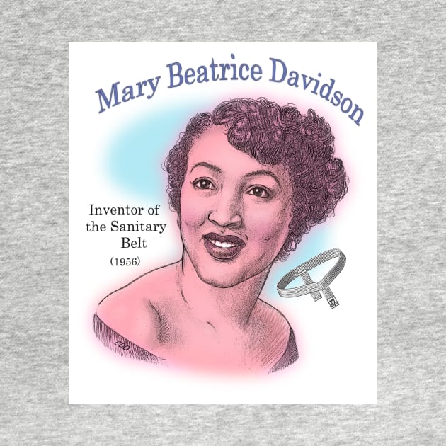 Mary Beatrice Davidson, Inventor of the Sanitary Belt by eedeeo